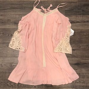 Altar'd State Dresses - Altar’d State Light Pink Tunic/Dress Altar'd State Dresses - Altar’d State Light Pink Tunic/Dress